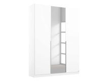 Draaideurkast ALABAMA met spiegel - Wit RCH AL5M04W