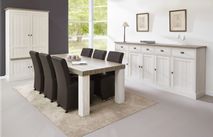 Wandkast YORK - Lariks & Crystal Oak Beige MBR-1-000007