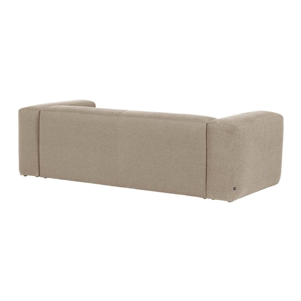 2-zit met chaise longue rechts BLOK - Beige KAV S574GR39