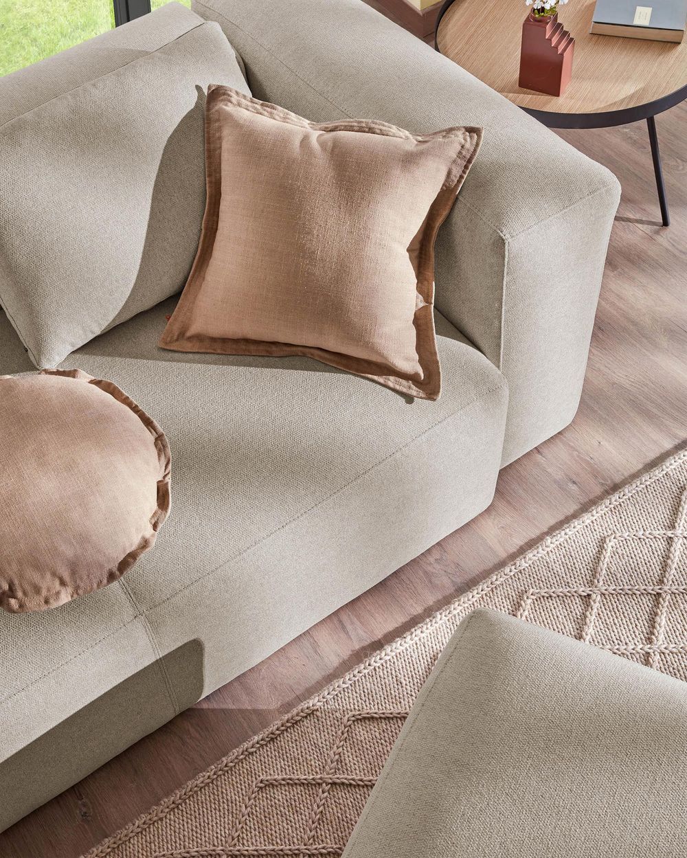 Kussen BLOK - Beige KAV AA4723GR39