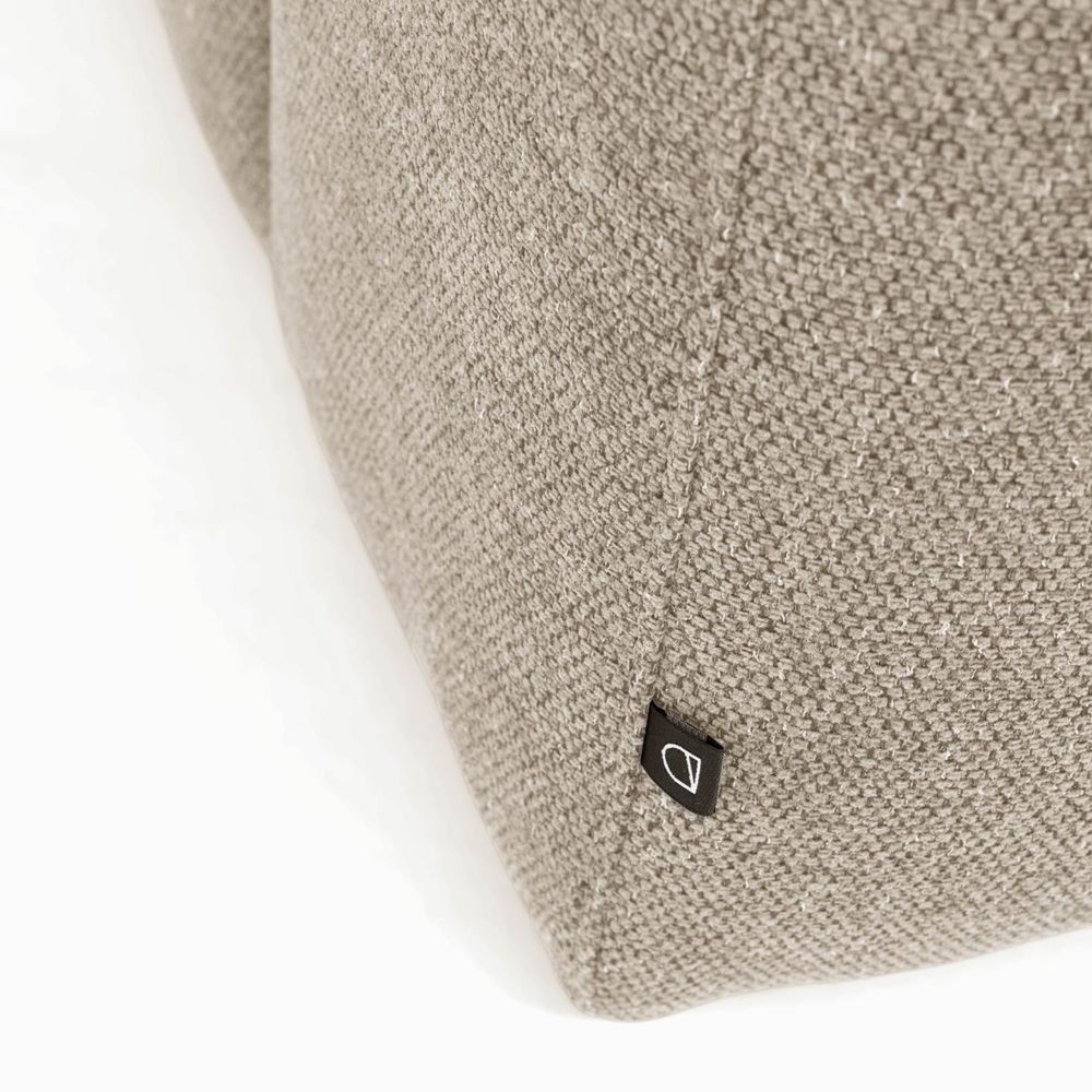 4-zit met chaise longue rechts BLOK - Beige KAV S573GR39