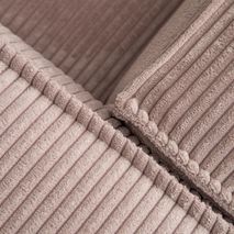 Hoekzetel BLOK - Roze corduroy KAV S574LN24