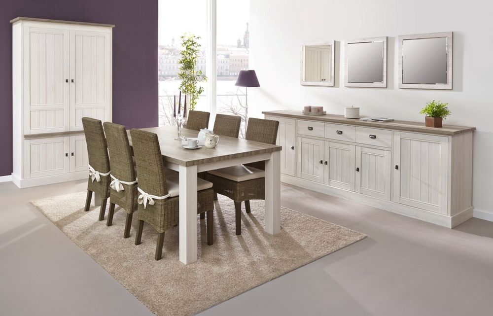 Wandkast YORK - Lariks & Crystal Oak Beige MBR-1-000007