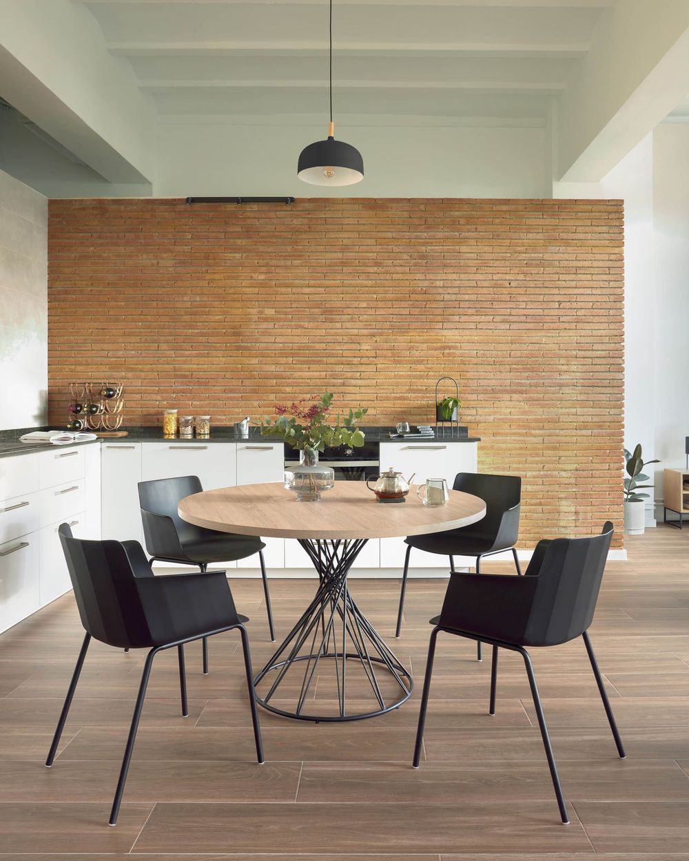 Ronde tafel NIUT - Naturel KAV CC6022M46