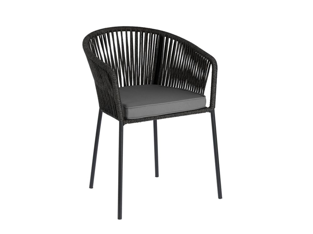 Tuinstoel YANET - Zwart KAV CC5117J01