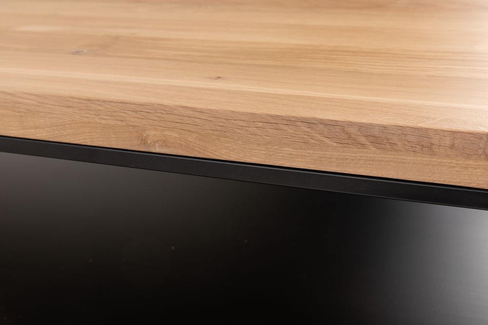 Salontafel GLASGOW - Smoked Oak FDF-18-000012