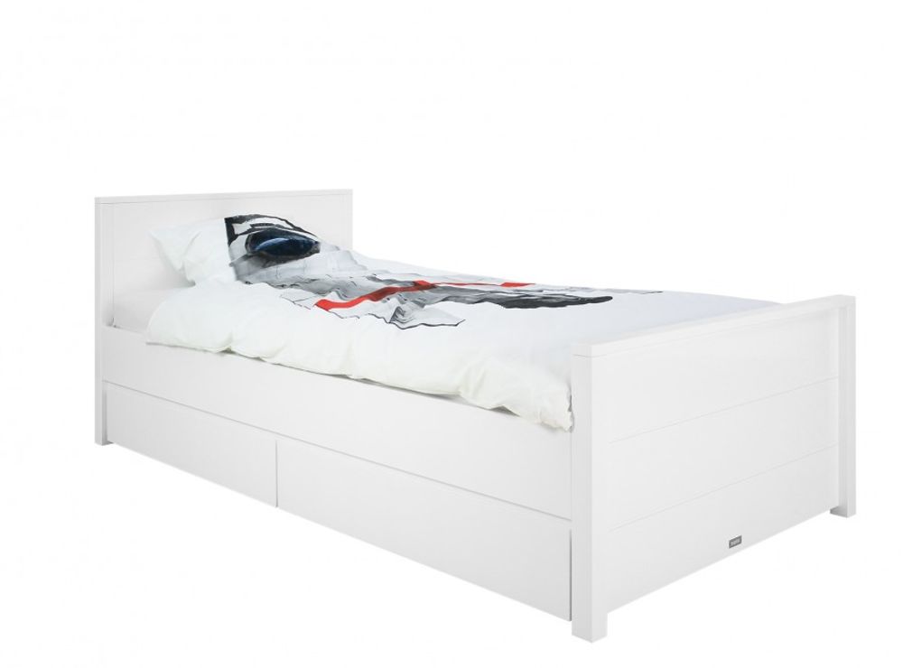 Set van 2 opbergladen BOBBY - Wit BOP BB2OPL