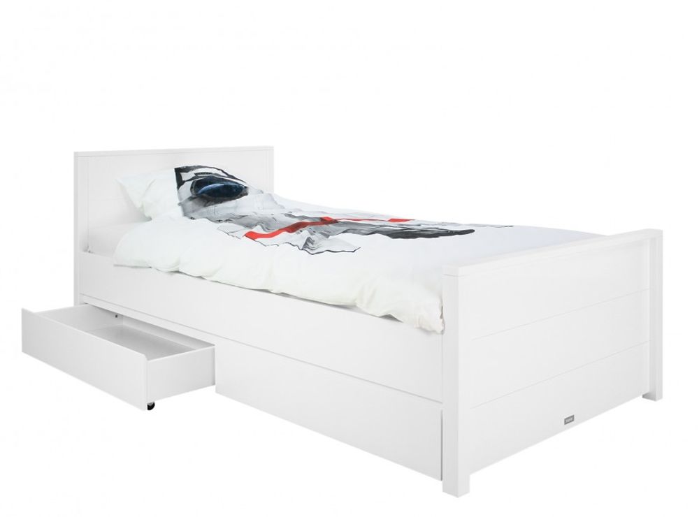 Set van 2 opbergladen BOBBY - Wit BOP BB2OPL