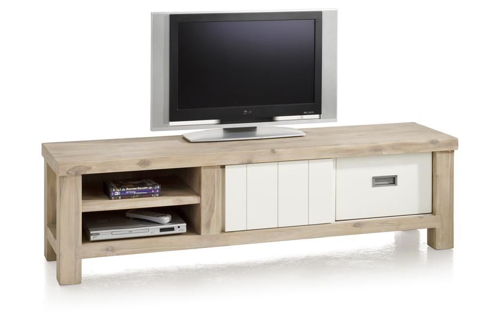 HENDERS & HAZEL - Istrana tv-meubel, acacia old java grey - hout - b160 ...