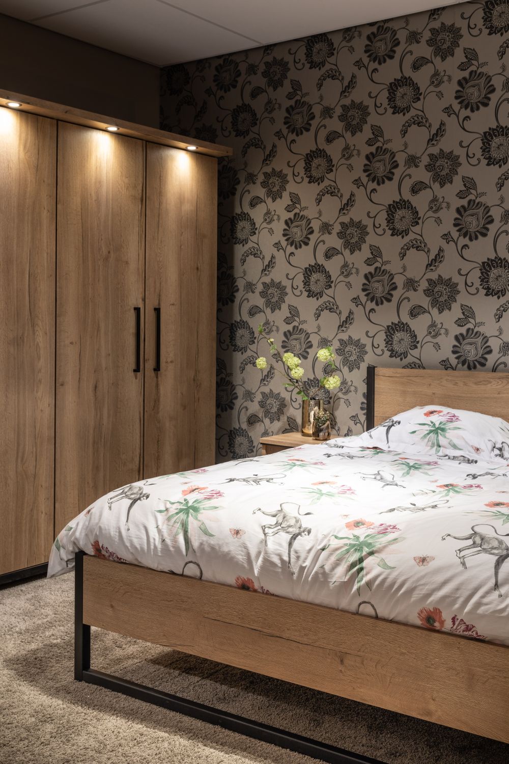 Bed BERLIJN - Hout/metaal MXF BI B1620