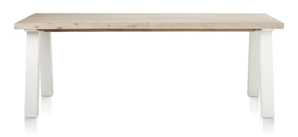 HENDERS & HAZEL - Istrana eetkamertafel, acacia, old java grey - wit ...
