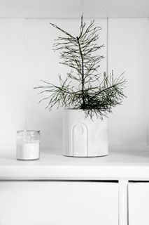 Plantenpot Ø12 cm JANE - Sandy Beige BOU DD0114