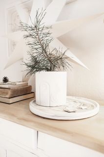 Plantenpot Ø12 cm JANE - Sandy Beige BOU DD0114