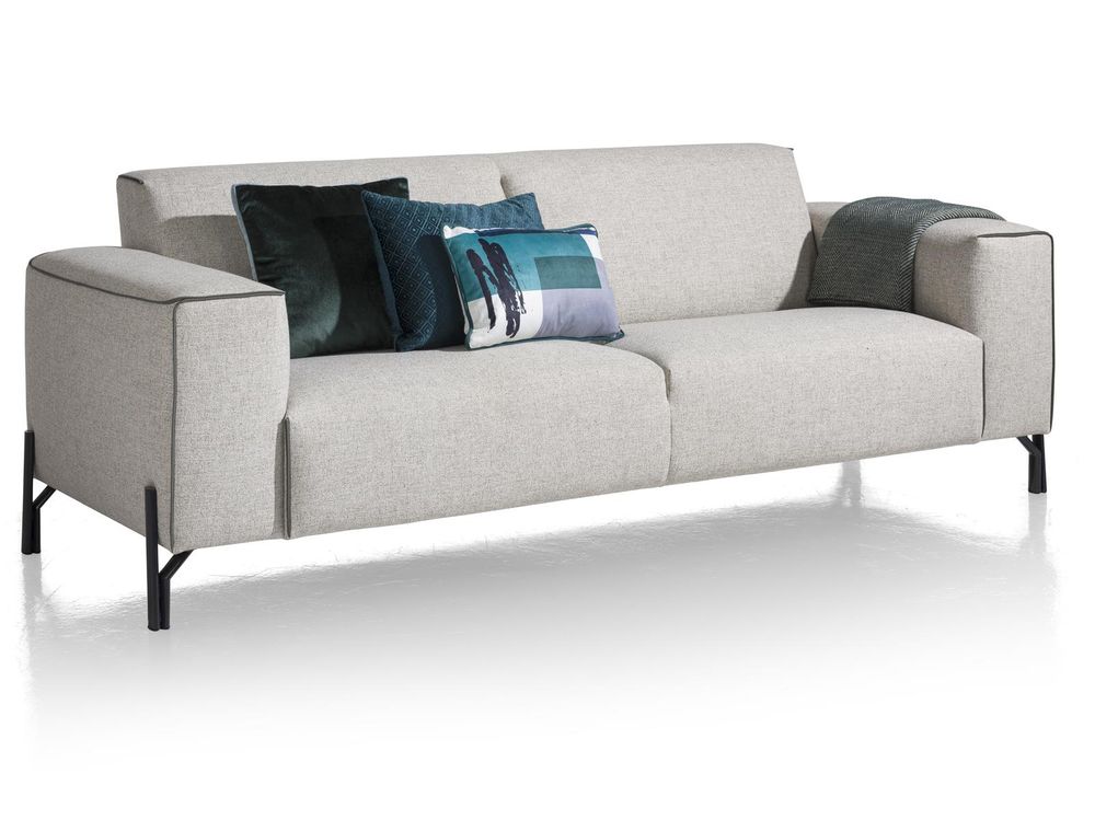 3-zit PRIZZI met pocketveren en designpoot - Lady  XOO 40201-2POC