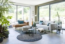 3-zit PRIZZI met pocketveren en designpoot - Lady  XOO 40201-2POC
