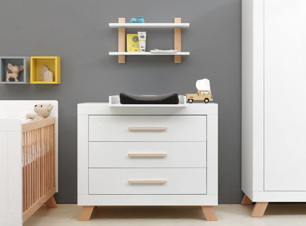 Commode LISA - Wit/naturel BOP LI C3