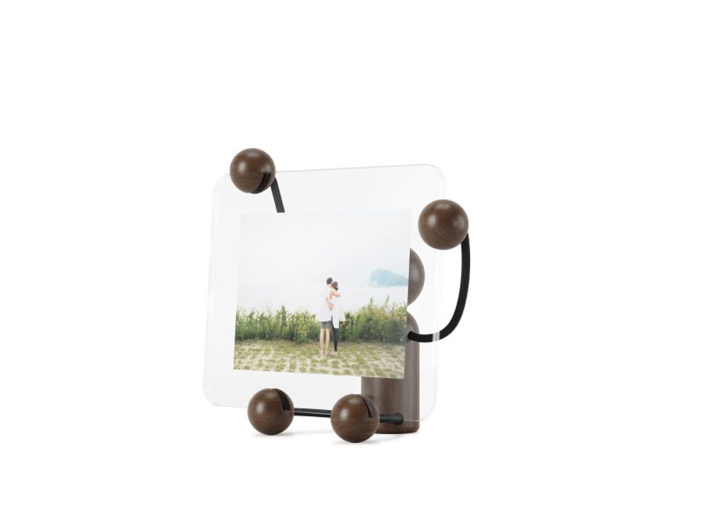 Fotokader WOODY - Walnoot/zwart UBA 1015611-048