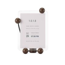 Fotokader WOODY - Walnoot/zwart UBA 1015611-048