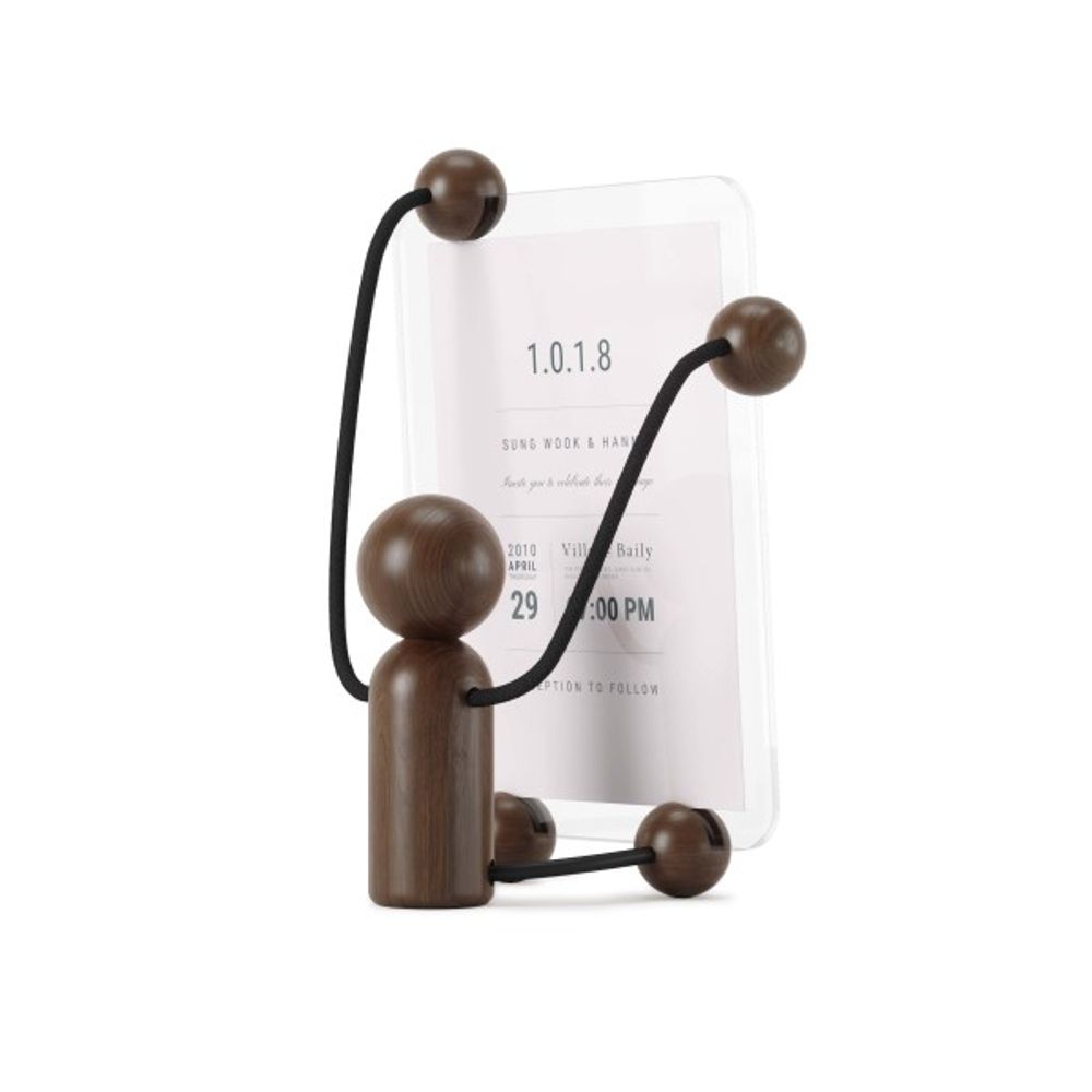 Fotokader WOODY - Walnoot/zwart UBA 1015611-048