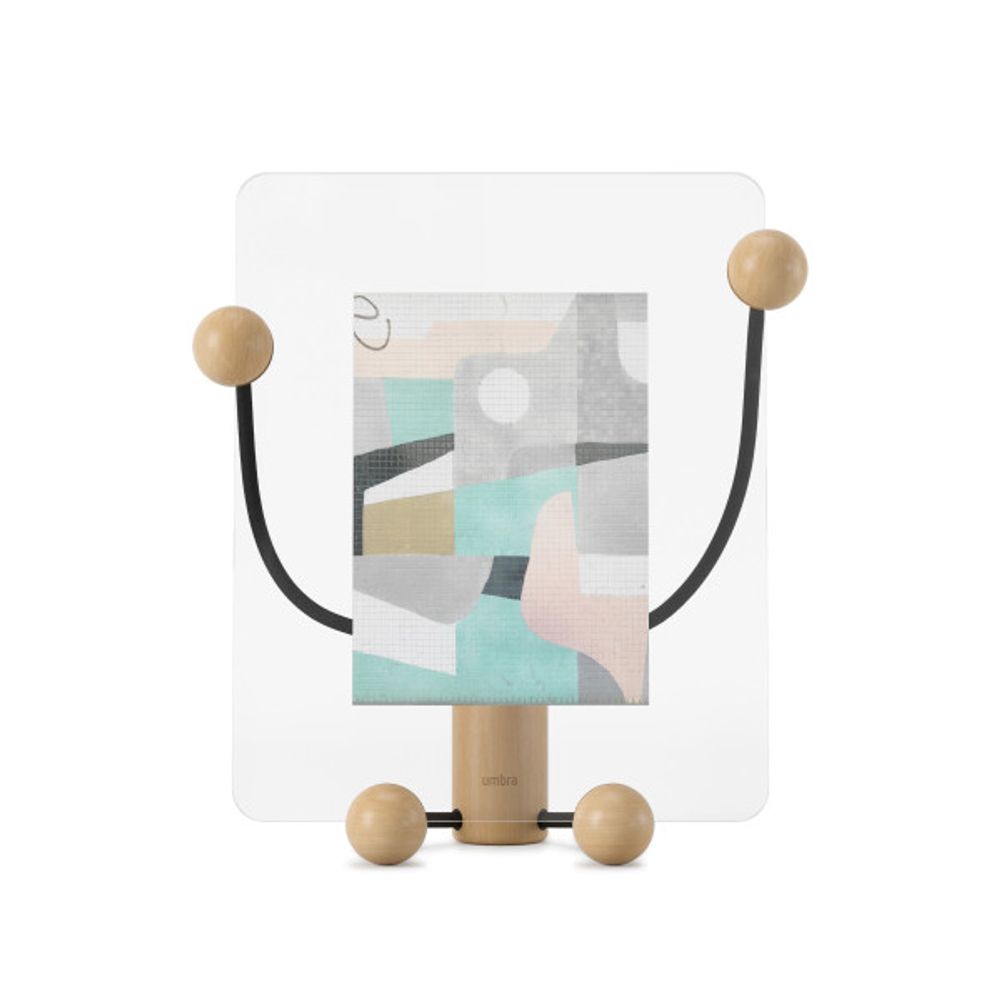 Fotokader WOODY - Walnoot/zwart UBA 1015612-045