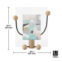 Fotokader WOODY - Walnoot/zwart UBA 1015612-045