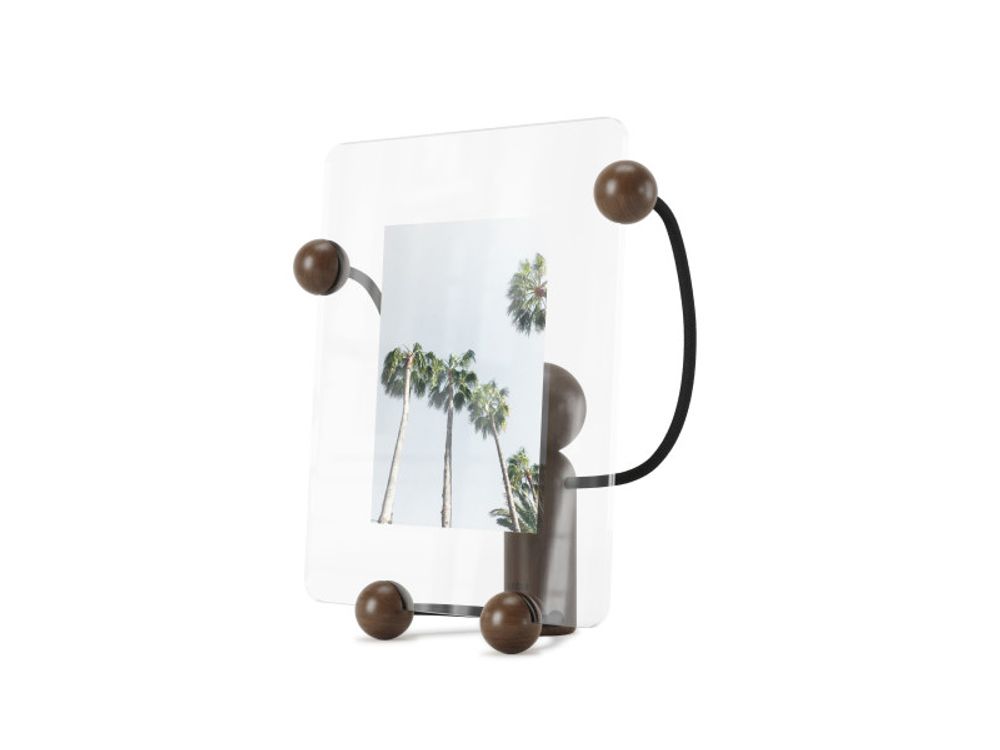 Fotokader WOODY - Walnoot/zwart UBA 1015612-048