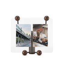 Fotokader WOODY - Walnoot/zwart UBA 1015612-048