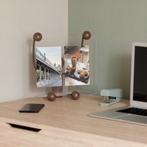 Fotokader WOODY - Walnoot/zwart UBA 1015612-048