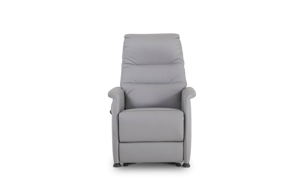 Elektrische relax CORRIDO - Grijs leder RCR CO RXET