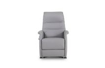 Elektrische relax CORRIDO - Grijs leder RCR CO RXET