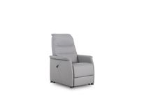 Elektrische relax CORRIDO - Grijs leder RCR CO RXET