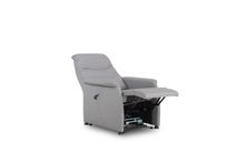 Elektrische relax CORRIDO - Grijs leder RCR CO RXET