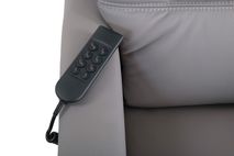 Elektrische relax CORRIDO - Grijs leder RCR CO RXET