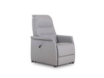 Elektrische relax CORRIDO - Grijs leder RCR CO RXET