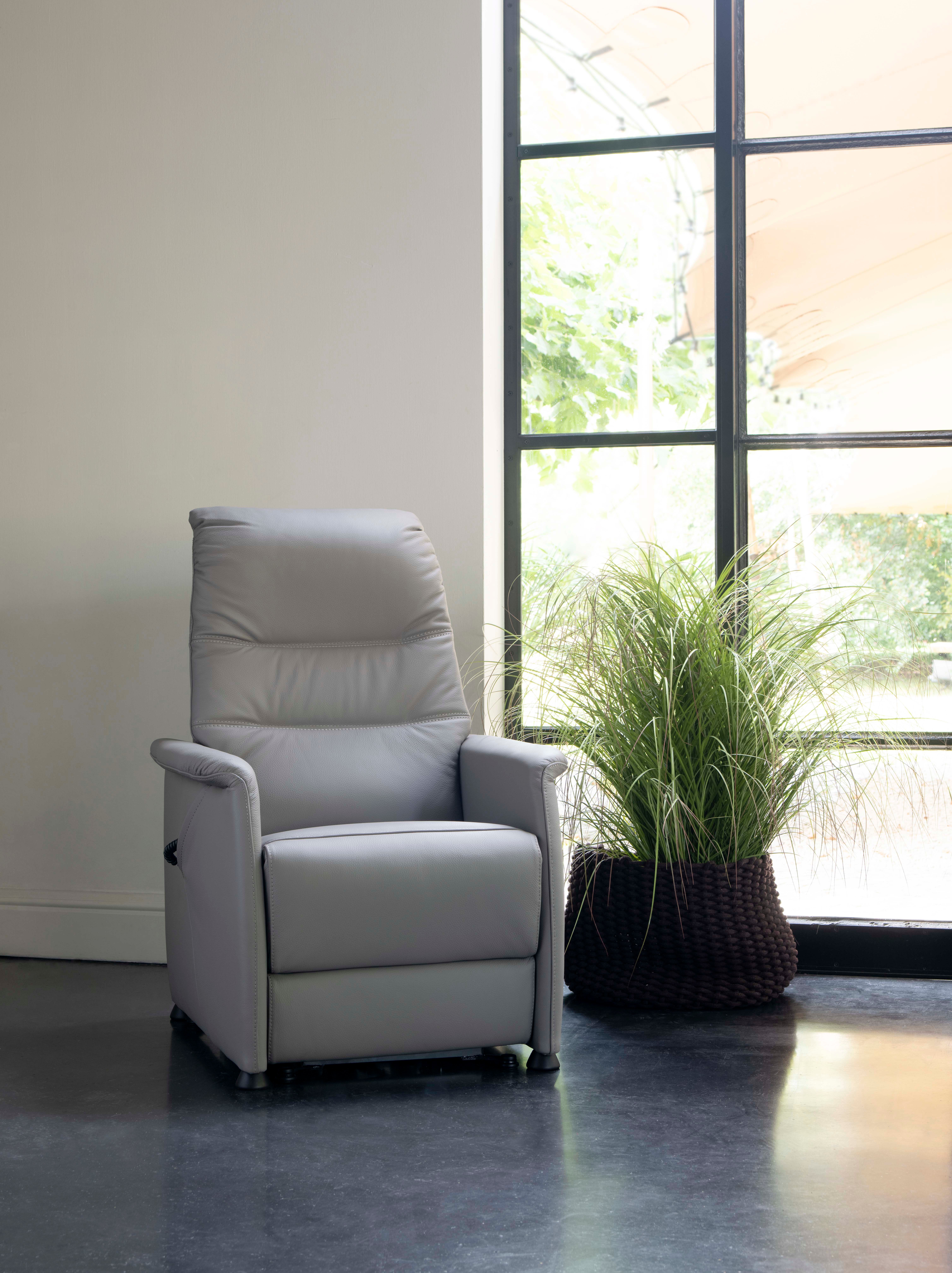 Elektrische relaxfauteuil CORRIDO COMPACT - Grijs