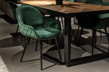 Stoel CALVIN - Groen velvet XLC CA ASTGR