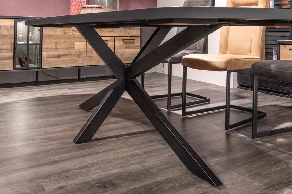 Eetkamertafel AVALOX ovaal met centrale poot - Dri HEH 54691-DRI