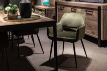 Eetkamerstoel RANJA - Olive Green ACT JA STO