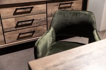 Eetkamerstoel RANJA - Olive Green ACT JA STO