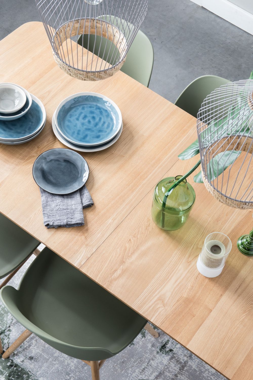 Uitschuifbare tafel GLIMPS - Natural ZVR 2100083