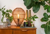 Tafellamp KENJIRO - Rotan zwart LCD035390144