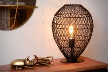 Tafellamp KENJIRO - Rotan zwart LCD035390130