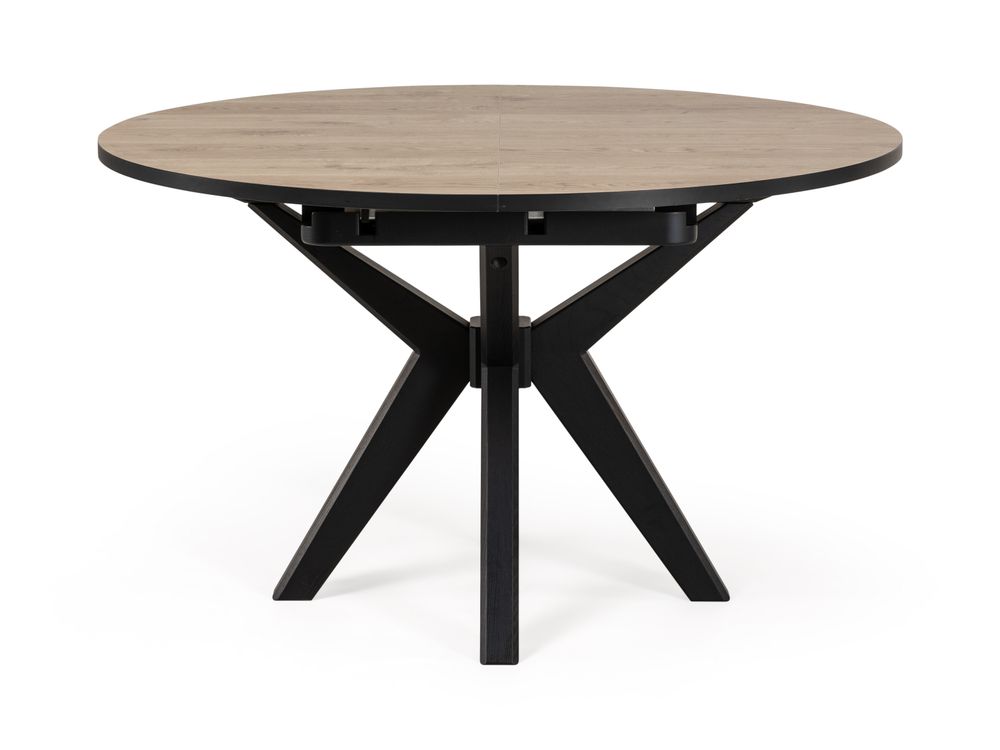 Ronde uitschuiftafel ESTHER - Minnesota oak natura LIE-7-000003