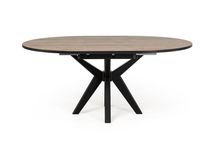 Ronde uitschuiftafel ESTHER - Minnesota oak natura LIE-7-000003