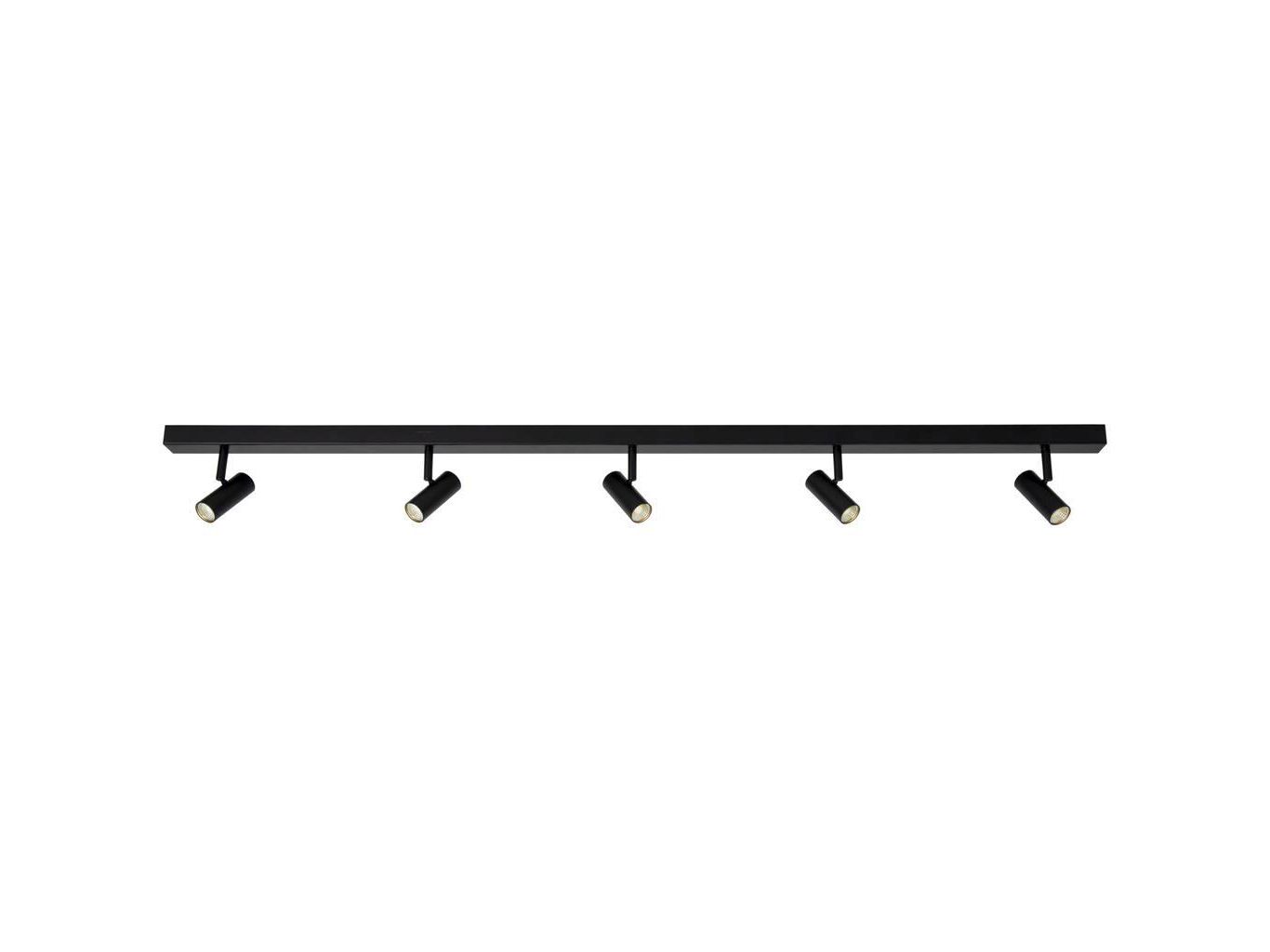 Spot bar OMARI 5x - Zwart NLX 2112203003