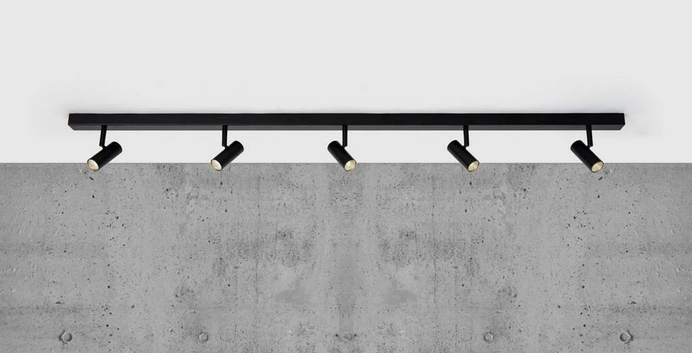 Spot bar OMARI 5x - Zwart NLX 2112203003