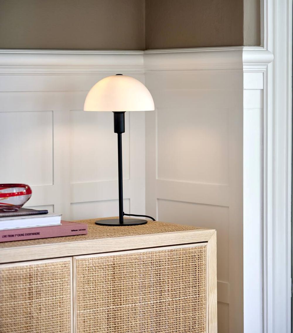 Tafellamp ELLEN 20 - Zwart/opaal NLX 2112305003