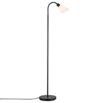 Vloerlamp MOLLI 1 - Zwart/gesatineerd glas NLX 2112834003