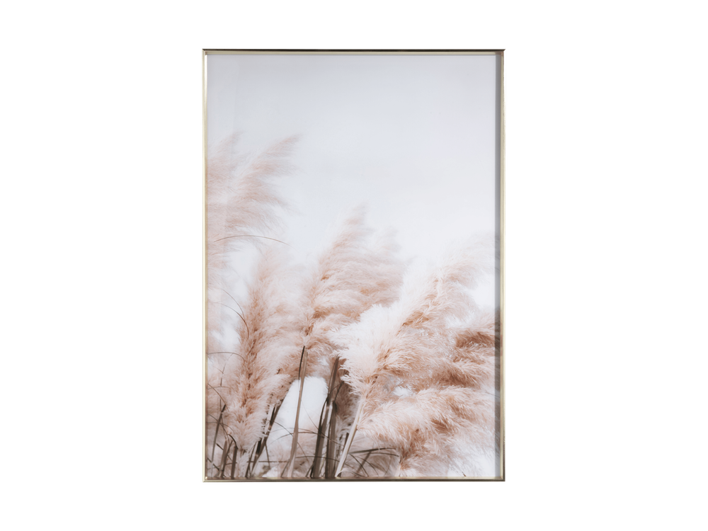 Wanddecoratie BREEZE - Wit/bruin CCM 47621MCL