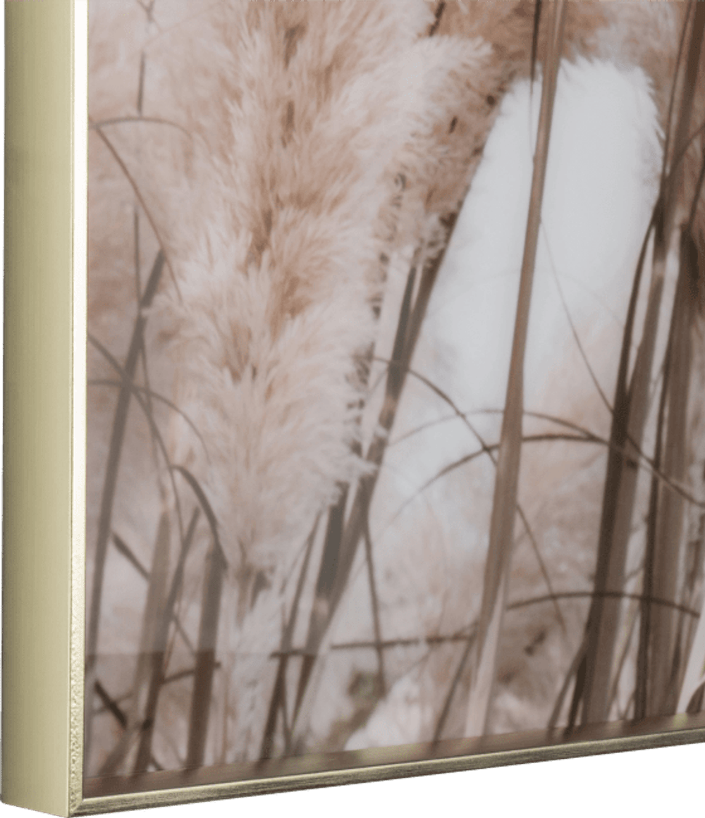 Wanddecoratie BREEZE - Wit/bruin CCM 47621MCL